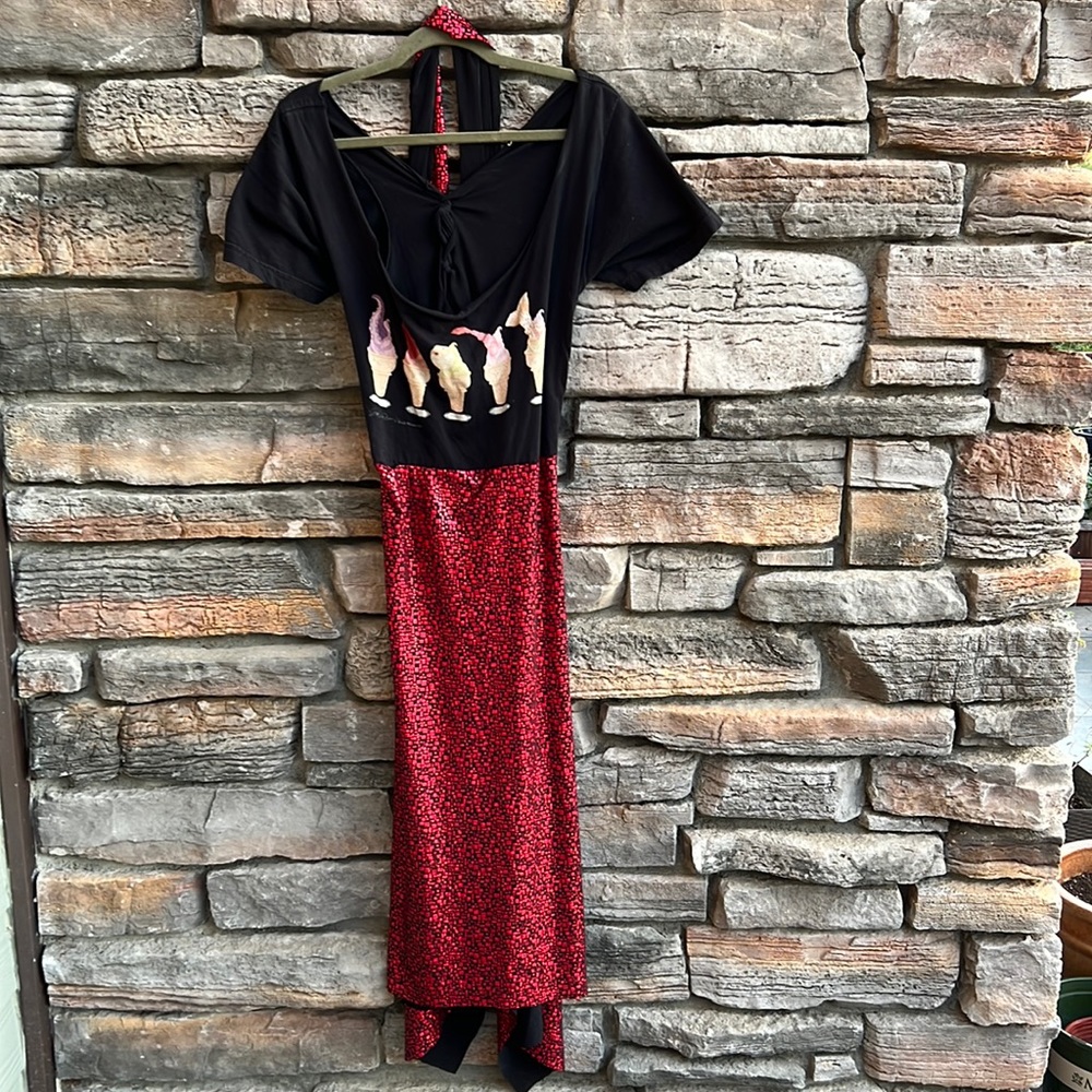 Handmade black dress